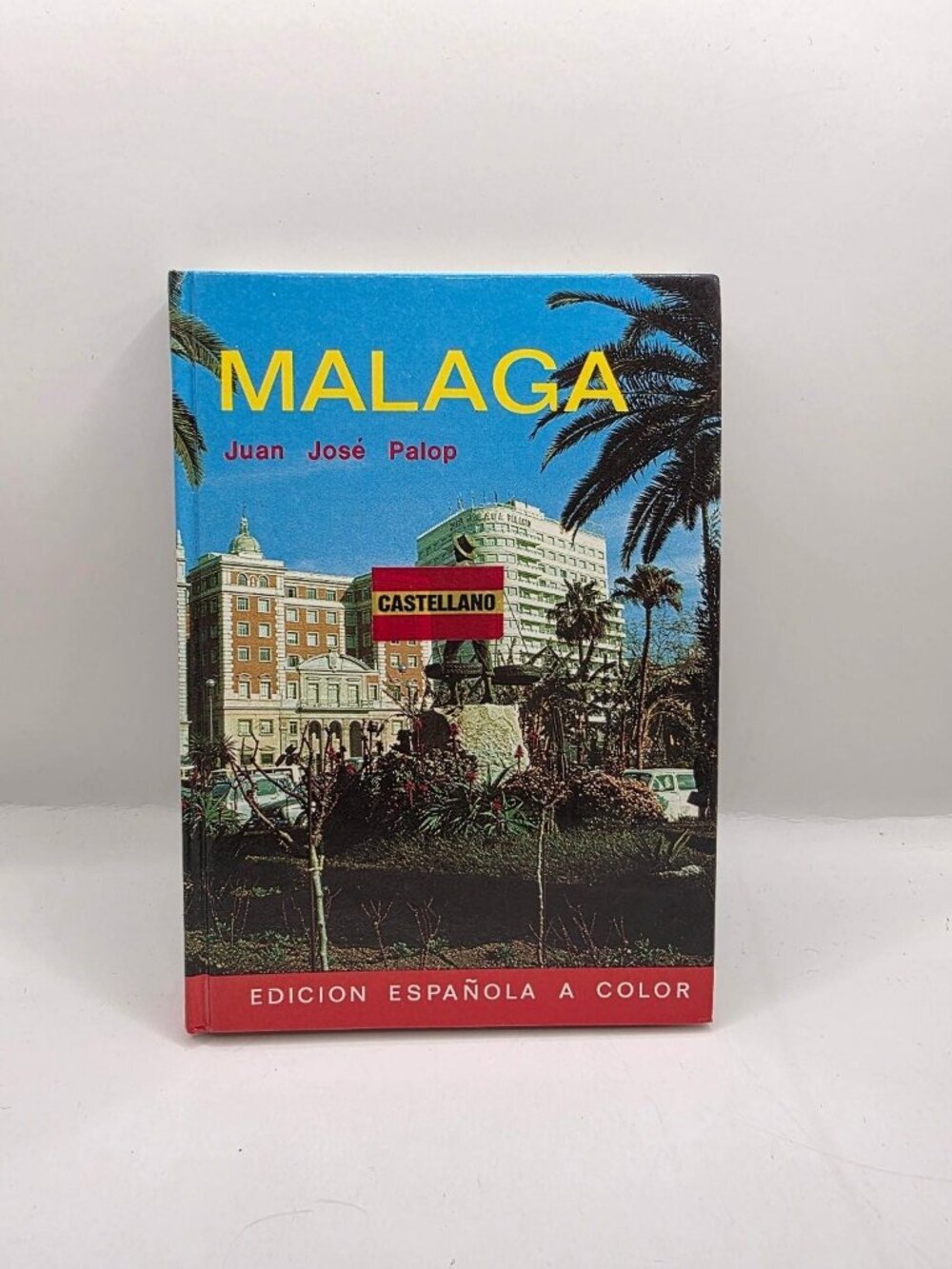 Malaga Juan José Palop 1986 8th Ed Spanish Color Guide Everest Travel Book